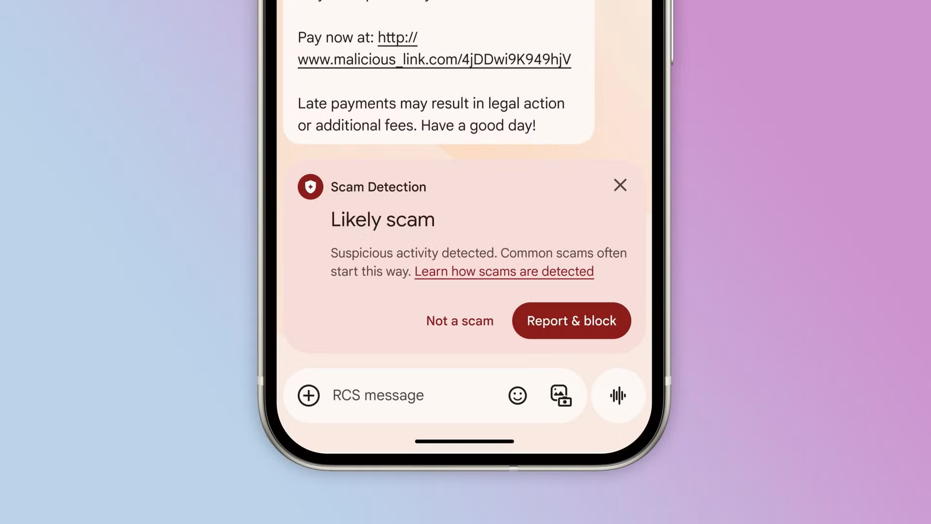 Google likely scam